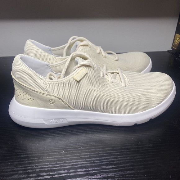 Kizik Madrid Eco Khaki Tan Womens Slip On Comfort Shoes Size 11 - Picture 1 of 10